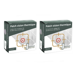 2 boîtes de patchs de réglage pour lunette thermique (2 x 10 patchs)