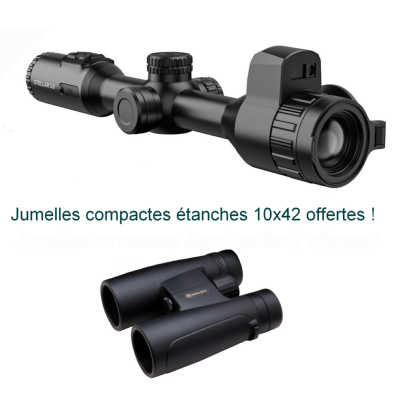 HIKMICRO STELLAR SH35L 3.0 - Lunette de vision thermique avec télémètre laser intégré + Jumelles 10x42 offertes !