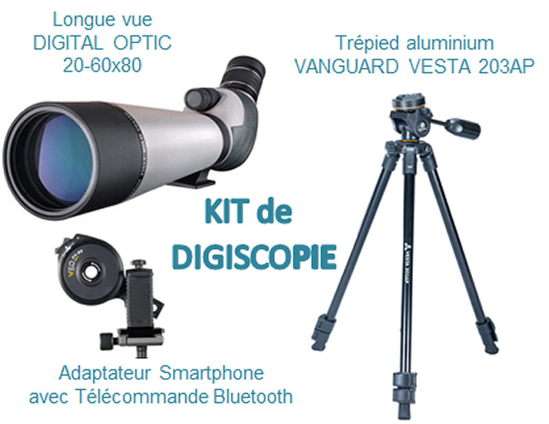 Adaptateur Smartphone Carson HookUpz Avec Téléobjectif 6x Et Trépied - Digiscopie, Observation Oiseaux, Randonnée - Compatible IPhone, Android