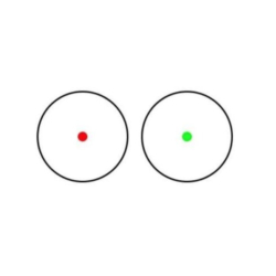 Viseur point rouge et vert tubulaire 1x40 DIGITAL OPTIC