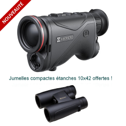 HIKMICRO CONDOR CQ35L 2.0 - Monoculaire de vision thermique avec tlmtre laser intgr + Jumelles 10x42 offertes !